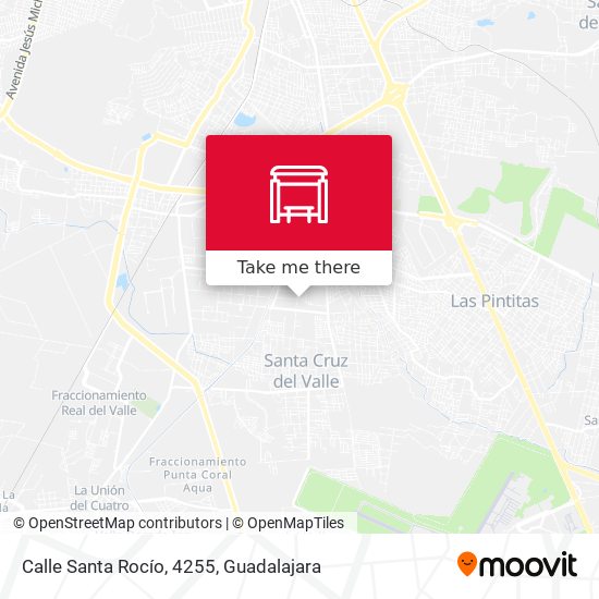 Mapa de Calle Santa Rocío, 4255
