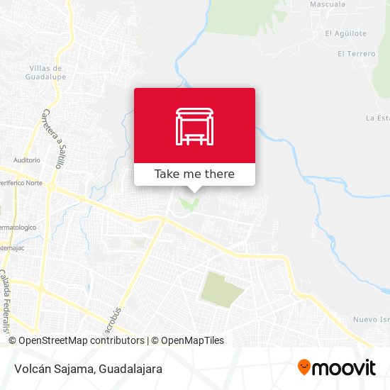 Mapa de Volcán Sajama