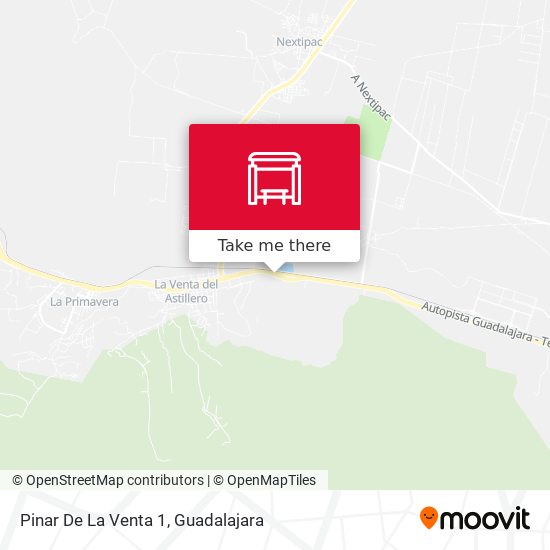 Pinar De La Venta 1 map