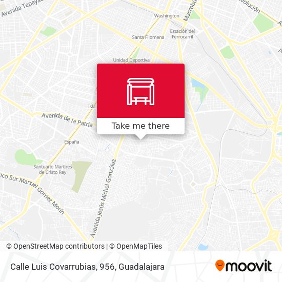Calle Luis Covarrubias, 956 map