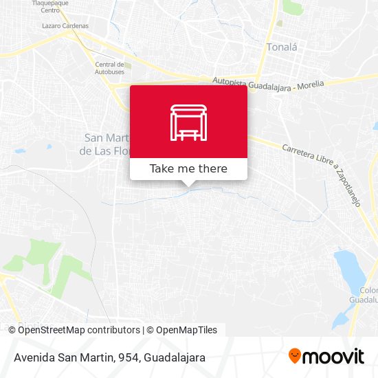 Avenida San Martin, 954 map
