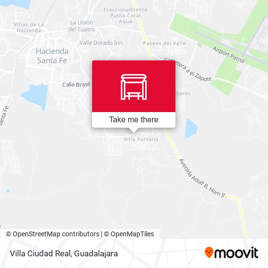 Mapa de Villa Ciudad Real