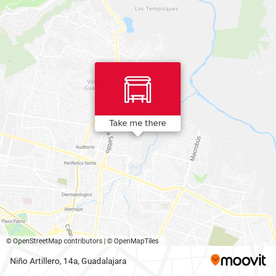 Mapa de Niño Artillero, 14a
