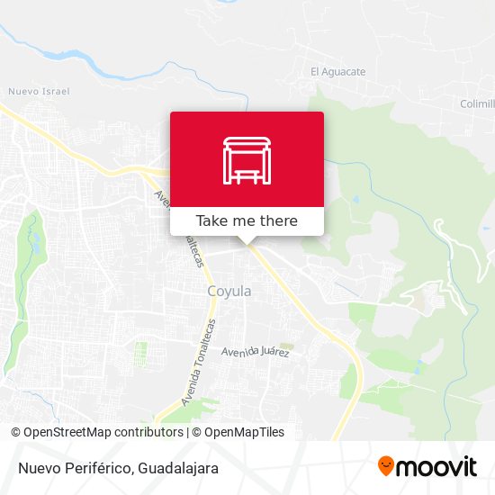 Mapa de Nuevo Periférico