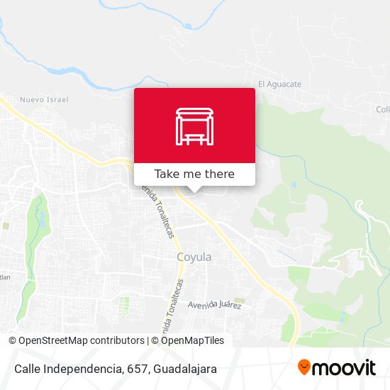 Calle Independencia, 657 map