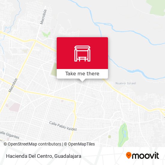 Hacienda Del Centro map
