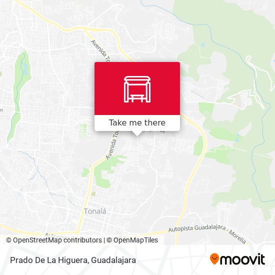 Prado De La Higuera map