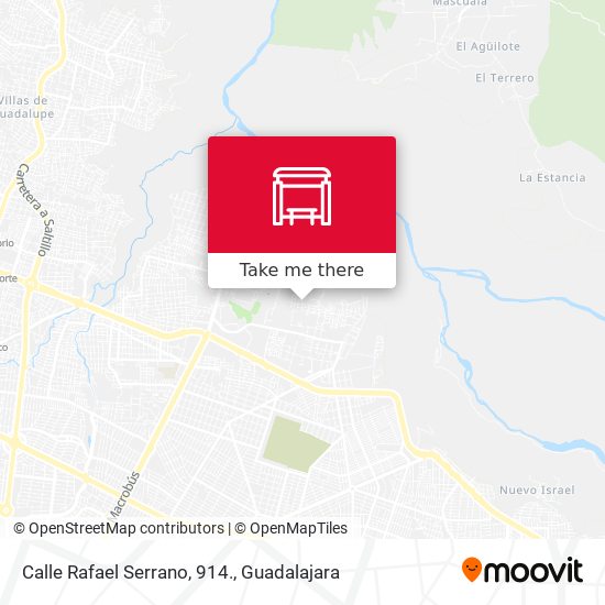 Mapa de Calle Rafael Serrano, 914.