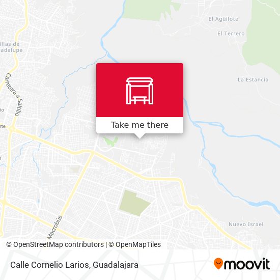 Mapa de Calle Cornelio Larios