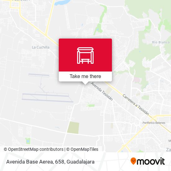 Mapa de Avenida Base Aerea, 658