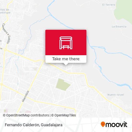 Fernando Calderón map