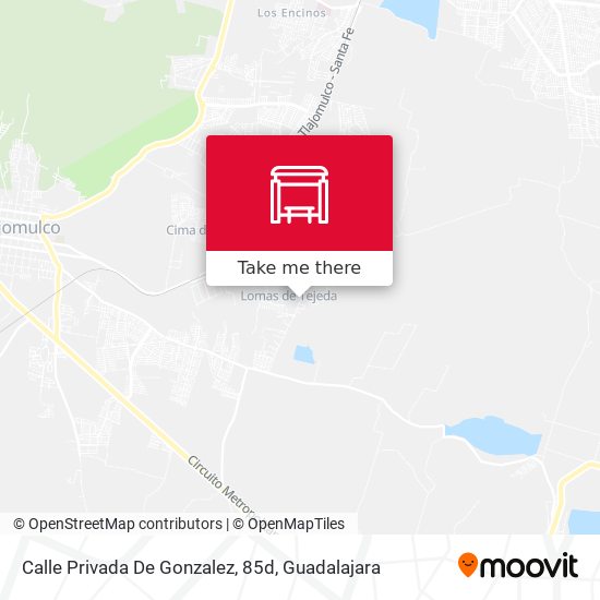 Calle Privada De Gonzalez, 85d map