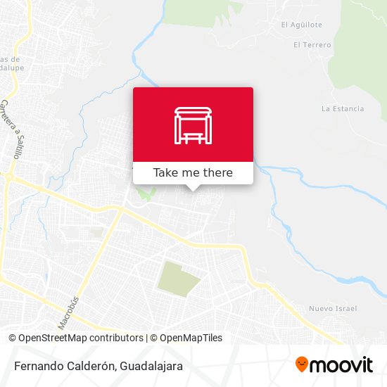 Fernando Calderón map