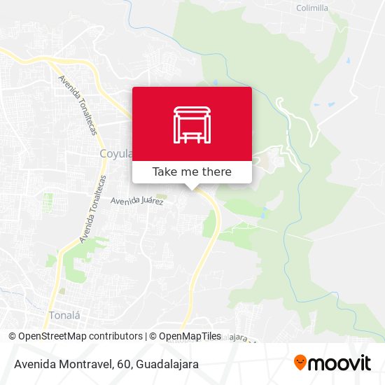 Avenida Montravel, 60 map