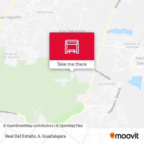 Real Del Estaño, 6 map