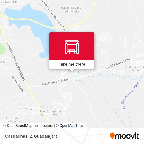 Casuarinas, 2 map