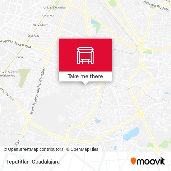 Tepatitlán map