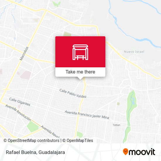 Mapa de Rafael Buelna