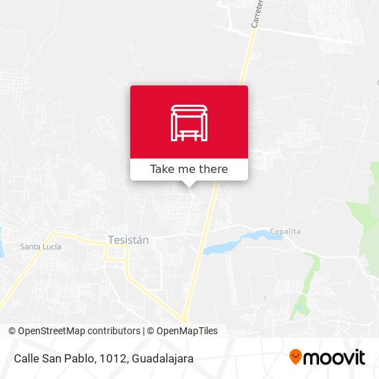 Mapa de Calle San Pablo, 1012