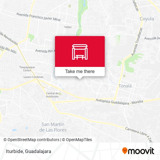 Mapa de Iturbide