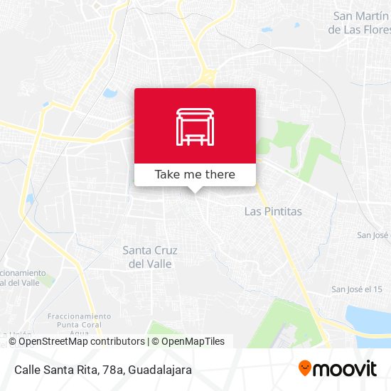 Calle Santa Rita, 78a map