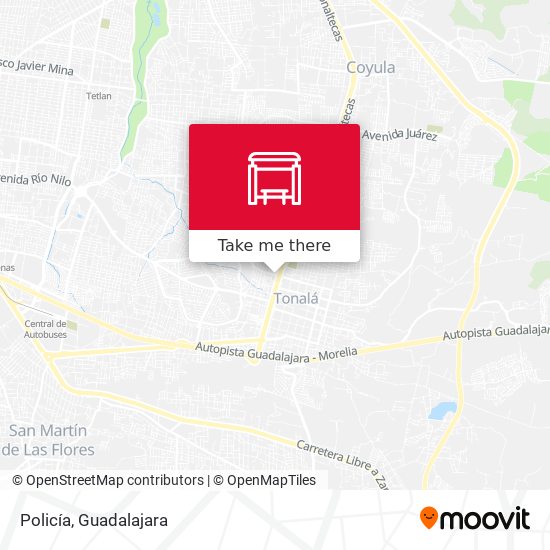 Mapa de Policía