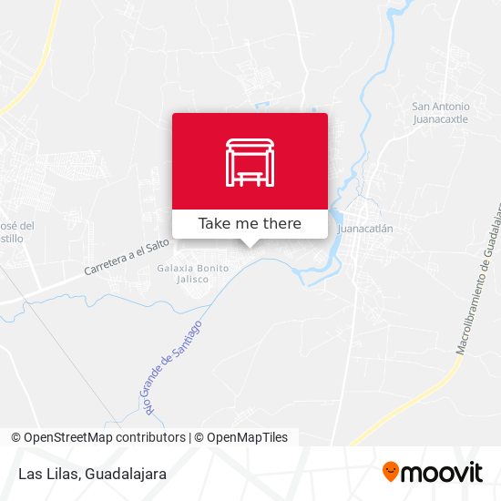Mapa de Las Lilas