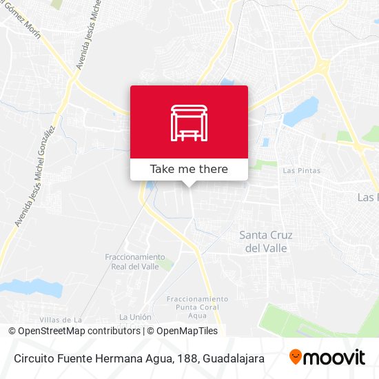 Mapa de Circuito Fuente Hermana Agua, 188