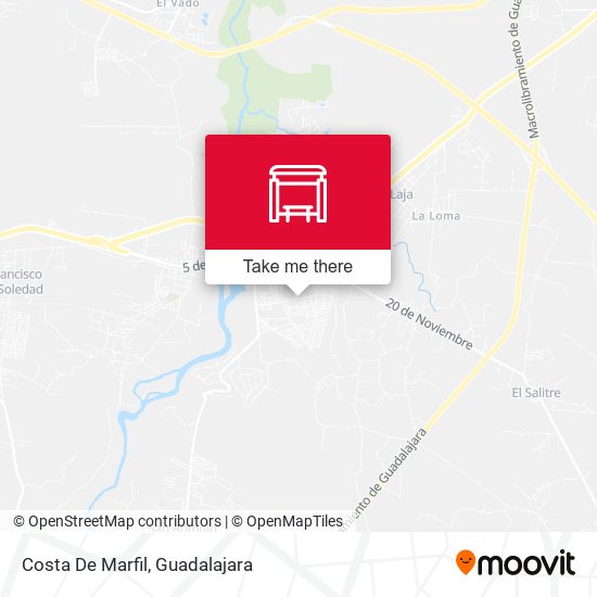 Mapa de Costa De Marfil