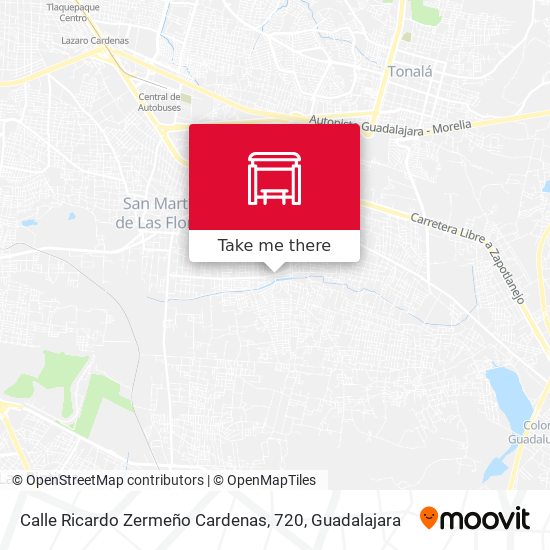 Calle Ricardo Zermeño Cardenas, 720 map