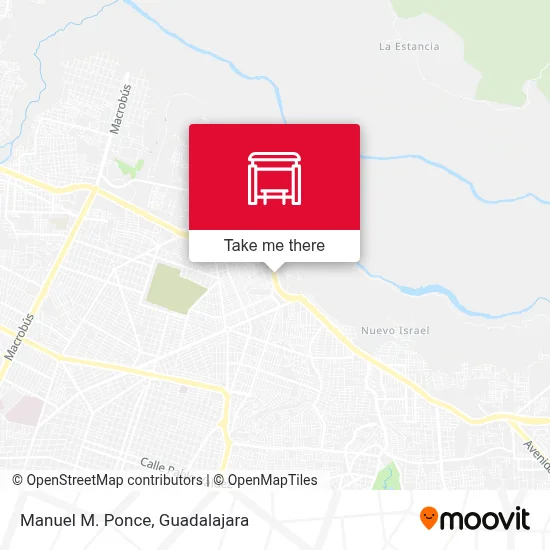 Manuel M. Ponce map