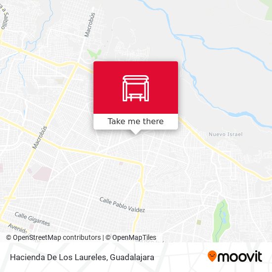 Hacienda De Los Laureles map