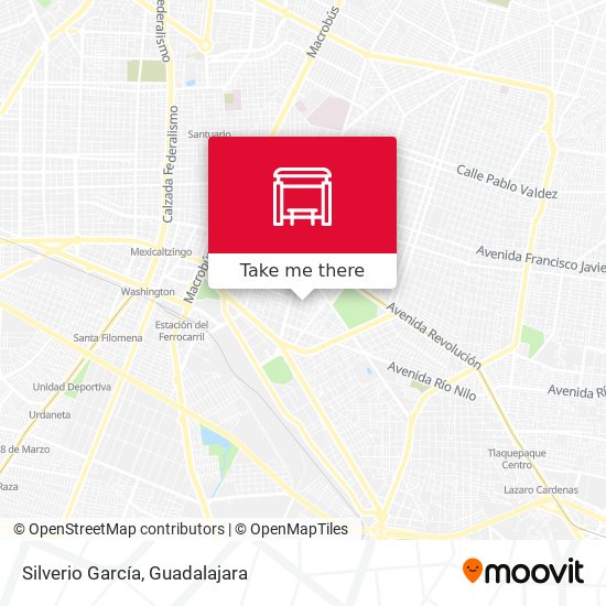Mapa de Silverio García