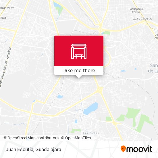 Mapa de Juan Escutia