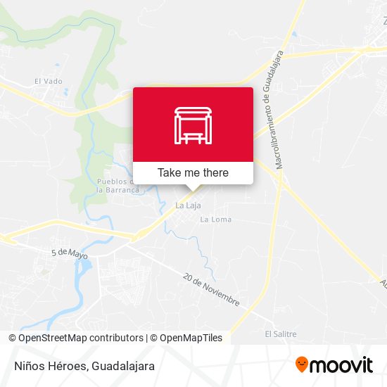 Mapa de Niños Héroes