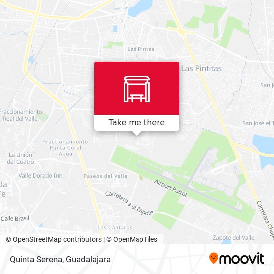 Mapa de Quinta Serena