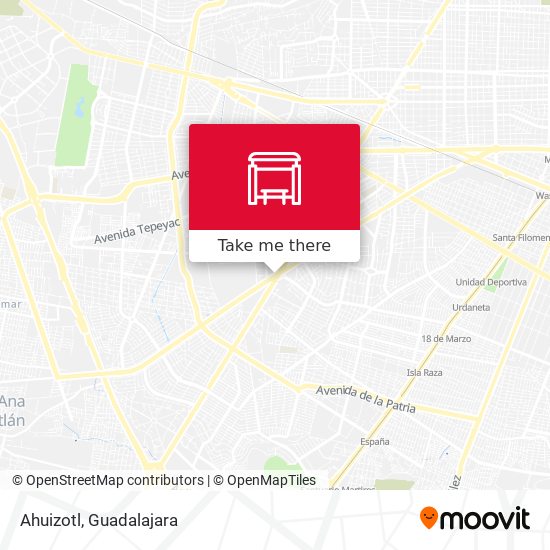 Mapa de Ahuizotl