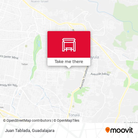 Mapa de Juan Tablada
