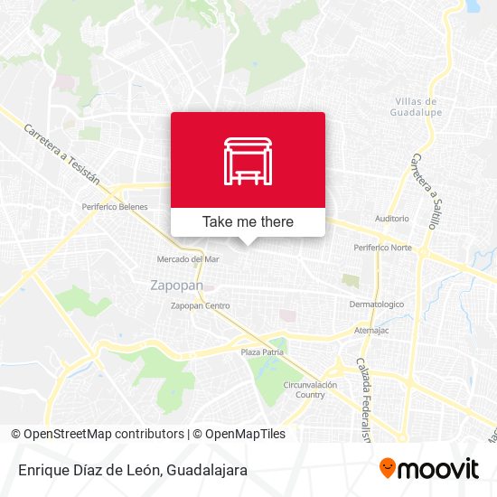 Mapa de Enrique Díaz de León
