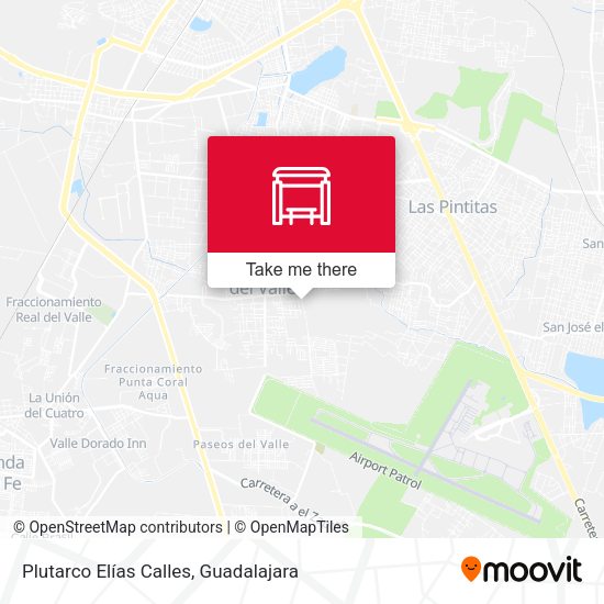Plutarco Elías Calles map