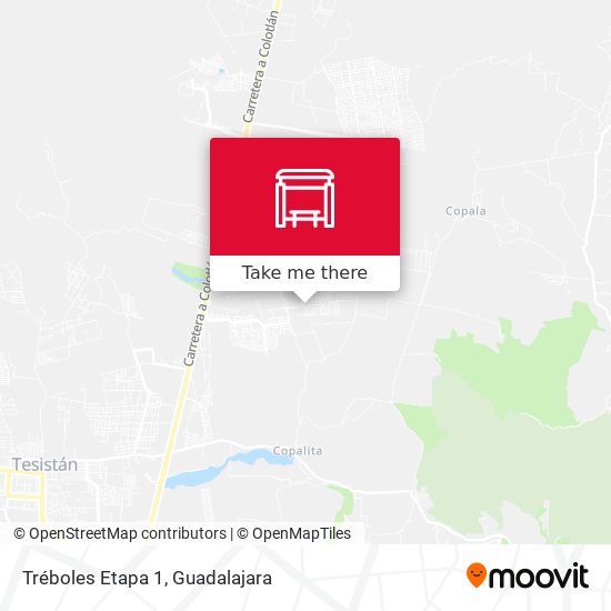Tréboles Etapa 1 map