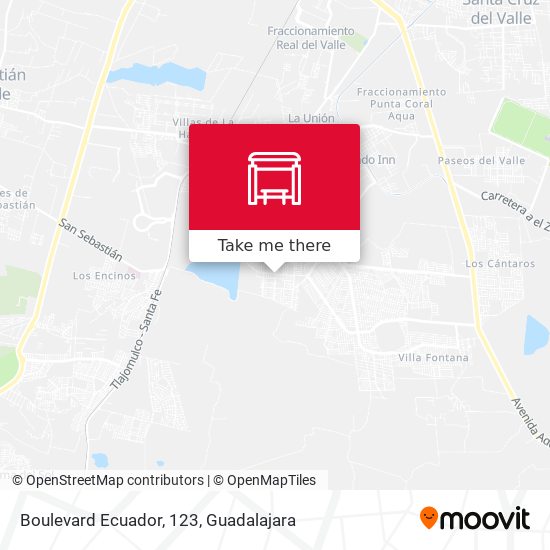 Boulevard Ecuador, 123 map