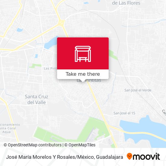 José María Morelos Y Rosales / México map