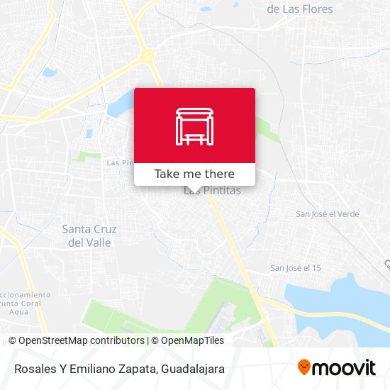 Mapa de Rosales Y Emiliano Zapata