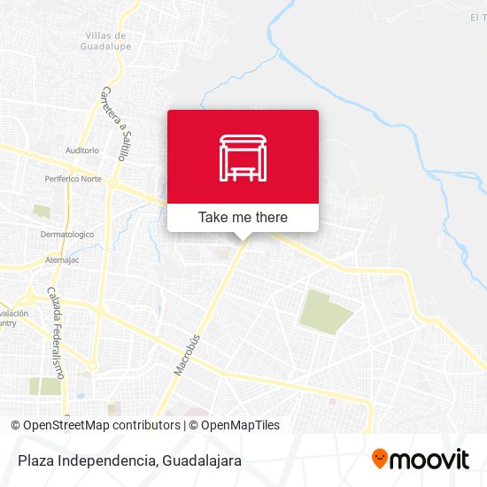 Plaza Independencia map