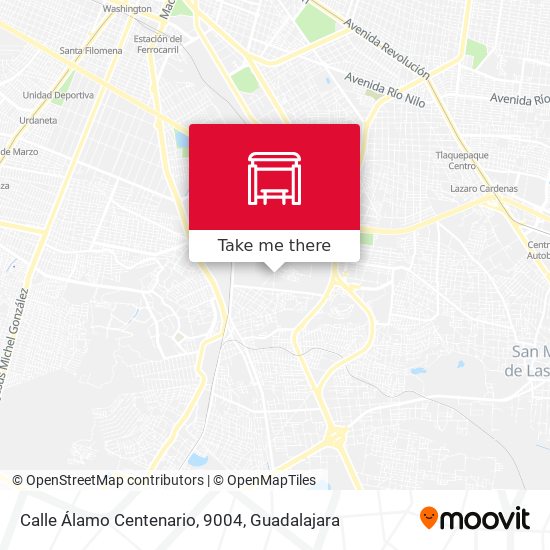 Calle Álamo Centenario, 9004 map