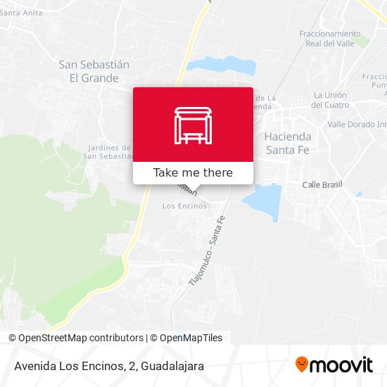 Avenida Los Encinos, 2 map