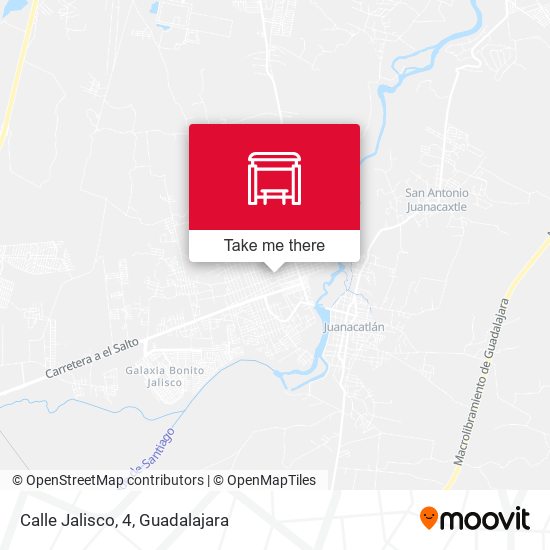 Mapa de Calle Jalisco, 4