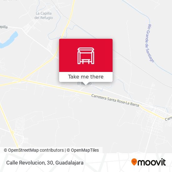 Calle Revolucion, 30 map