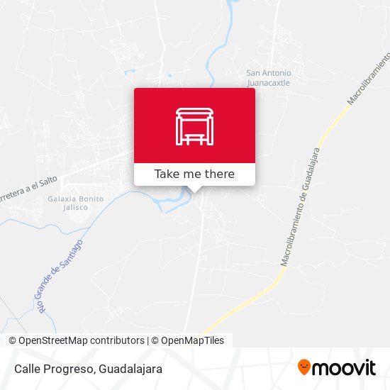 Mapa de Calle Progreso